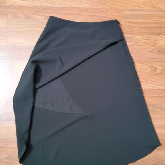 NWOT Ali & Jay Asymmetrical High-Low Skirt XS Black - Picture 8 of 13